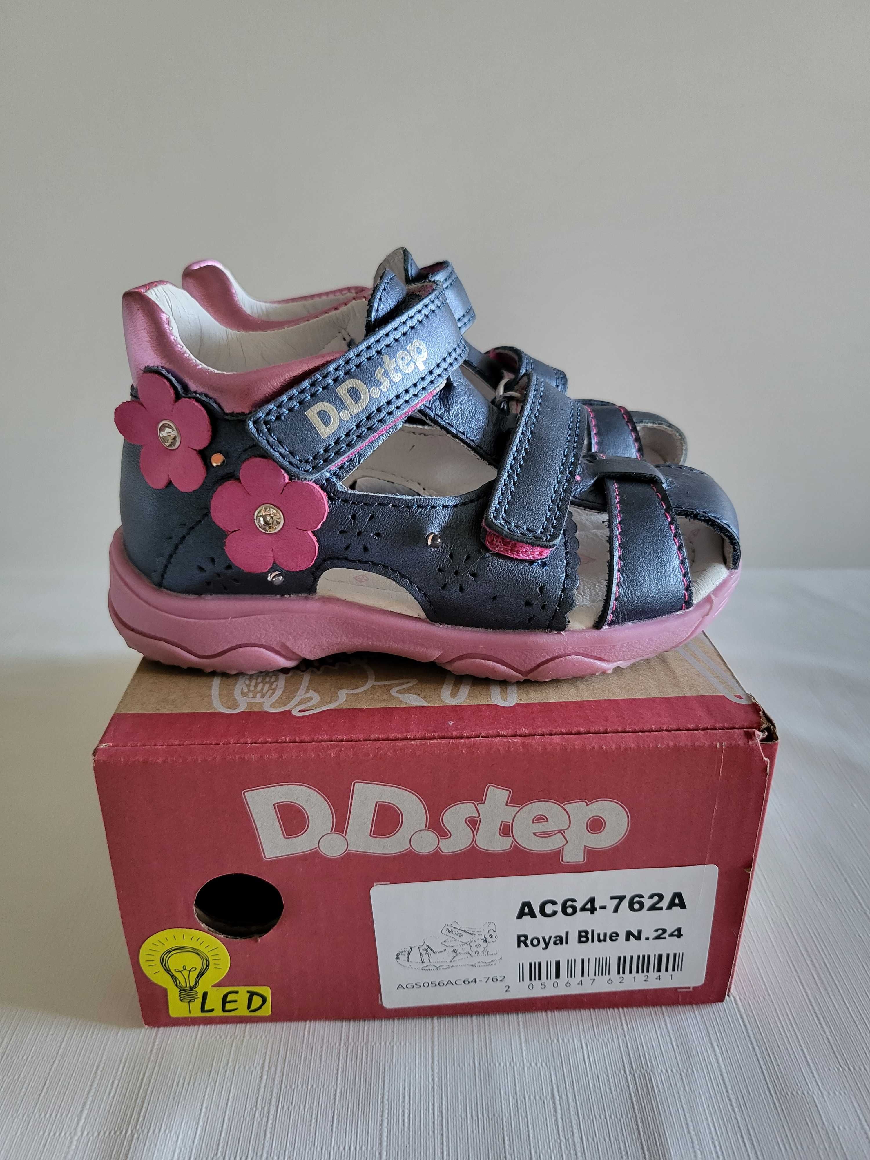 Светещи сандали D.D. Step AC64-762AM, №24
