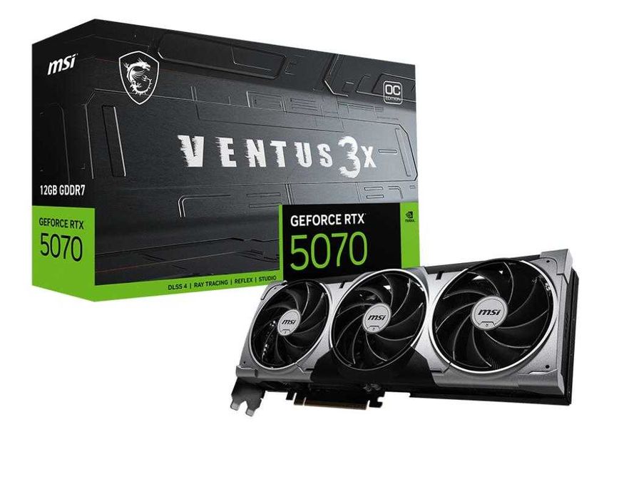 MSI GeForce RTX™ 5070 12G VENTUS 3X OC