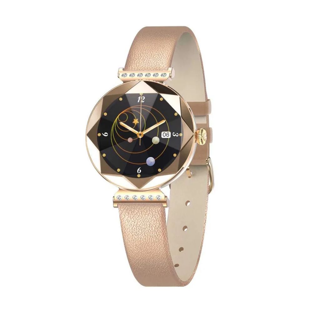 Смарт часы Green Lion Swarovski умные часы