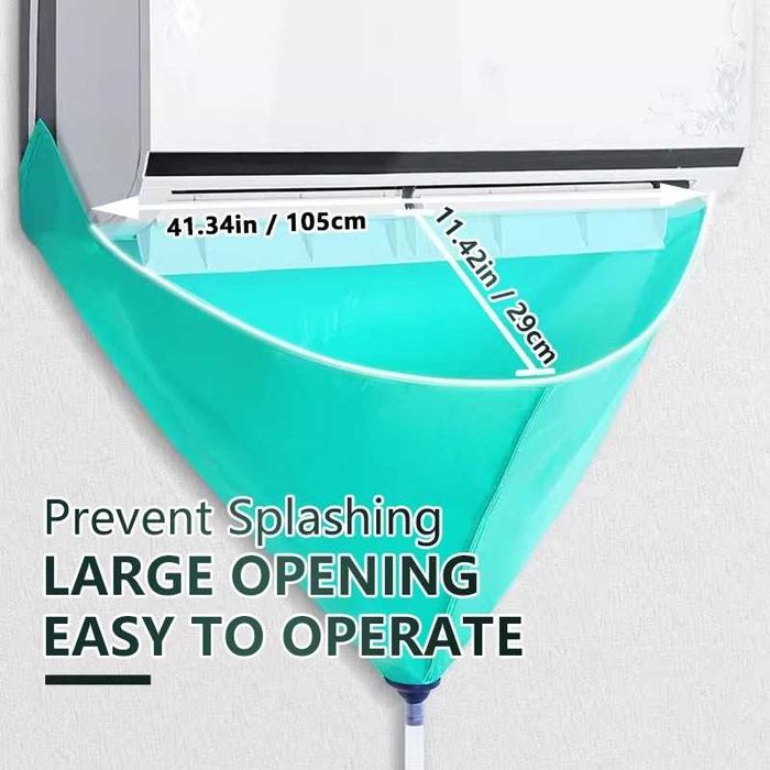 Комплект за почистване на климатици с маркуч и четки, Без демонтаж