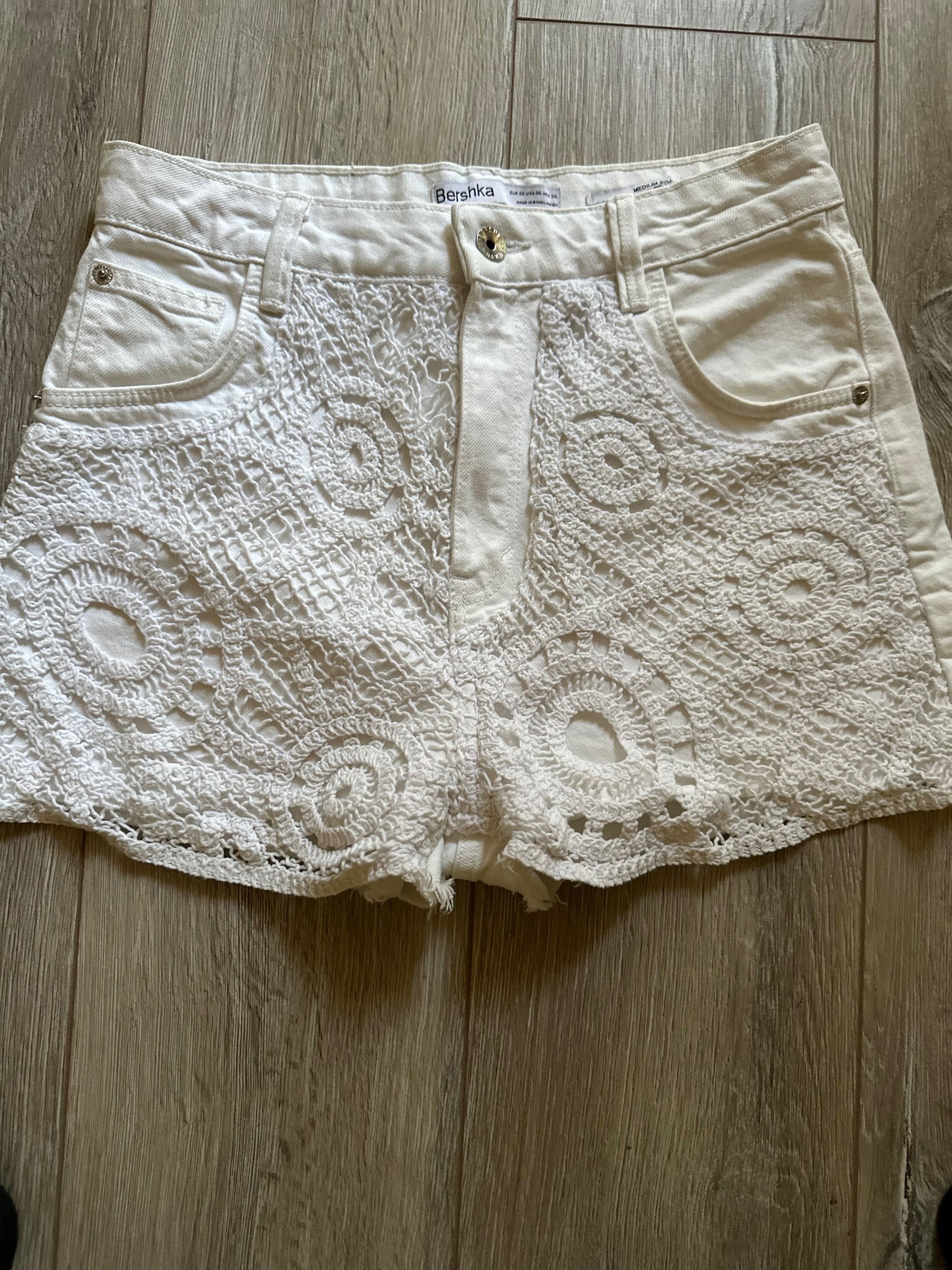Дънкови шорти Zara Bershka