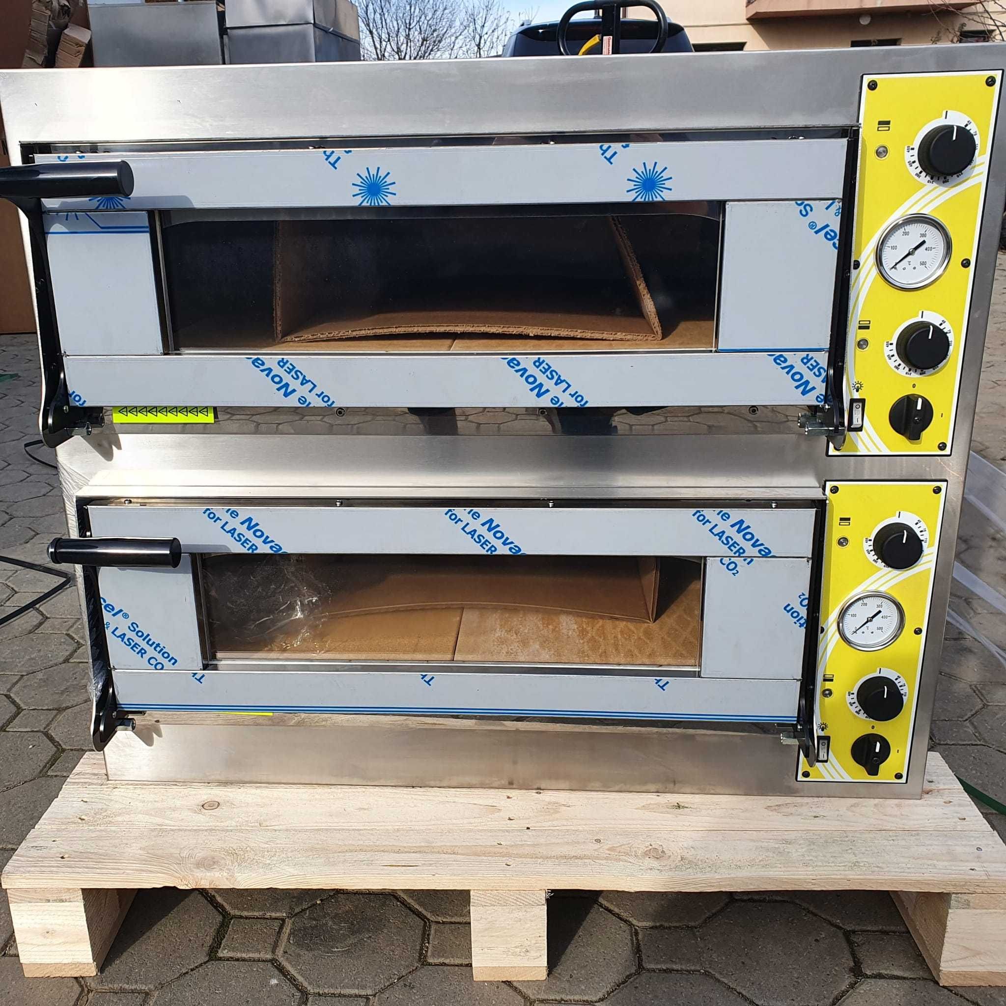 Cuptor pizza electric ITALIA, capacitate 4+4 pizza,  - PRODUS NOU