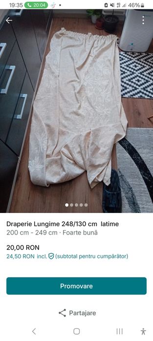 Draperie o bucata