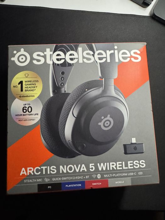 Casti Gaming Wireless STEELSERIES Arctis Nova 5 Wireless