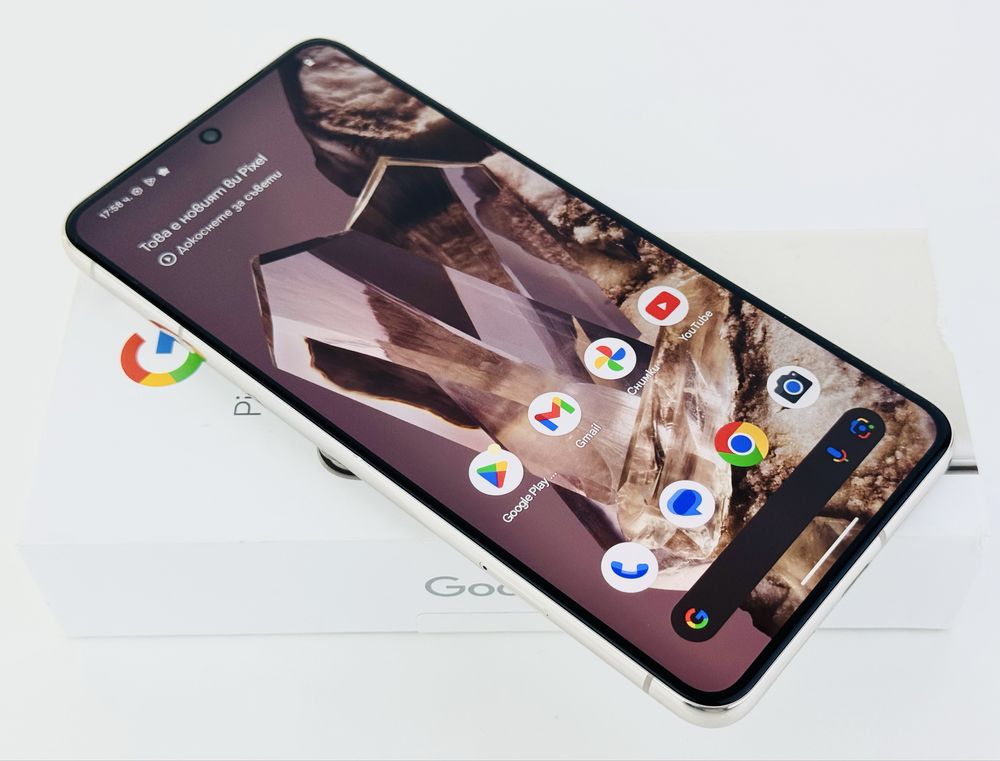 Google Pixel 8 Pro 5G 128GB 12RAM Porcelain Перфектен! Гаранция!
