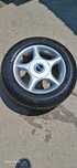 Set 4 jante aliaj R13 ET 38 5.5Jx13H2 cu anvelope bune
