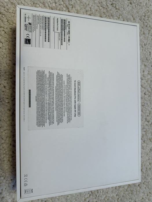 Macbook pro 13,3” M1 (A2338) 8GB, 256GB