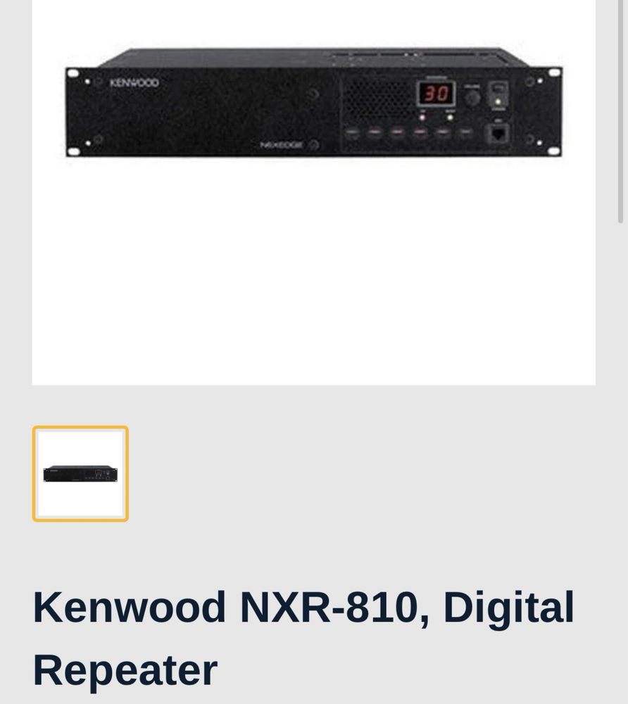 Kenwood NXR-710/810 Digital