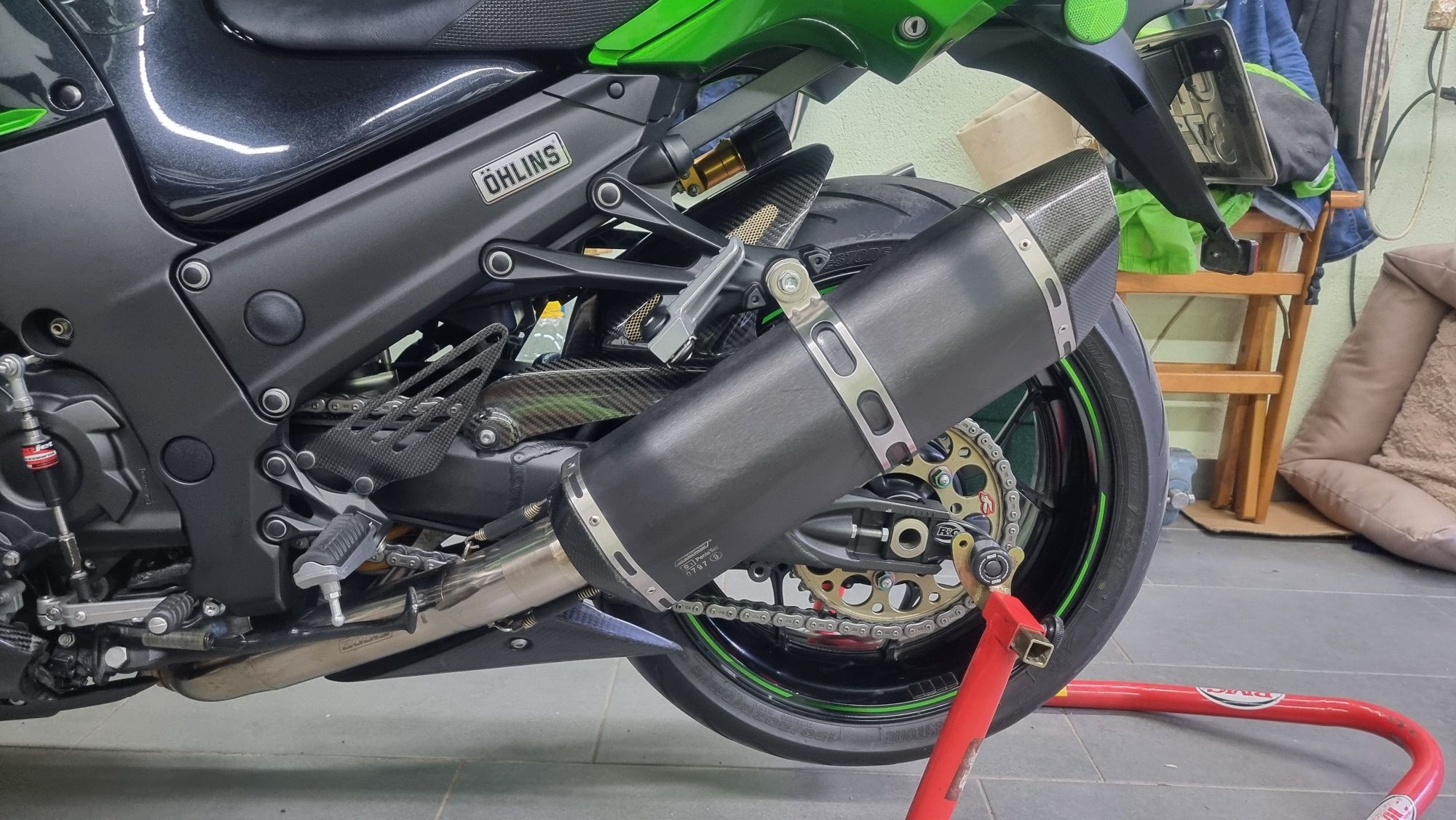 Kawasaki zzr1400 ауспуси BODIS