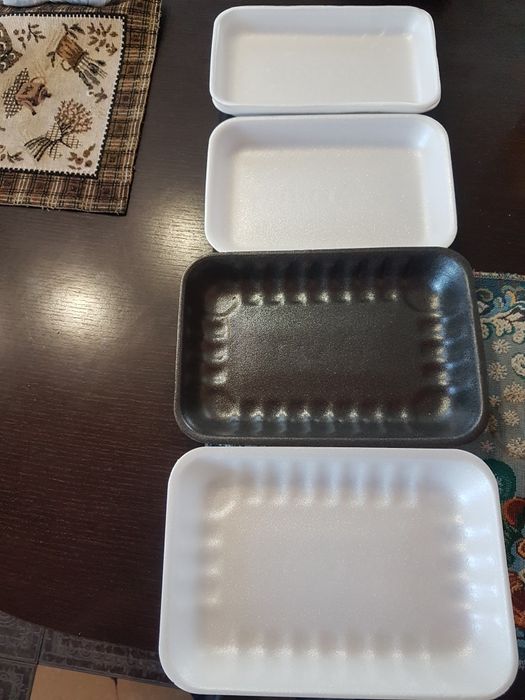 Продам лотки-подложки пищевые, стретч-плёнка.