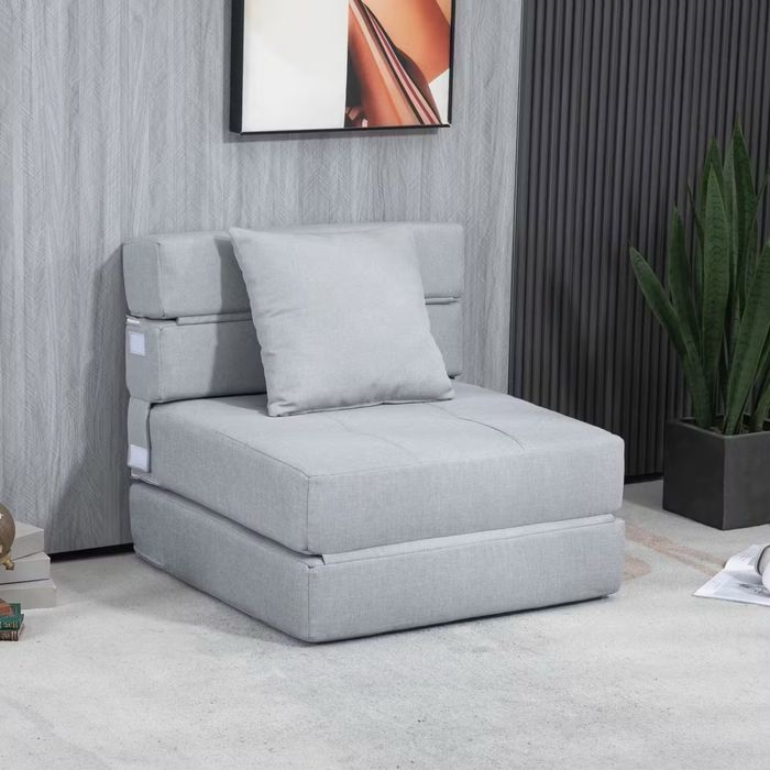 Подов разтегателен диван, легло, 2в1 дизайн, HOMCOM