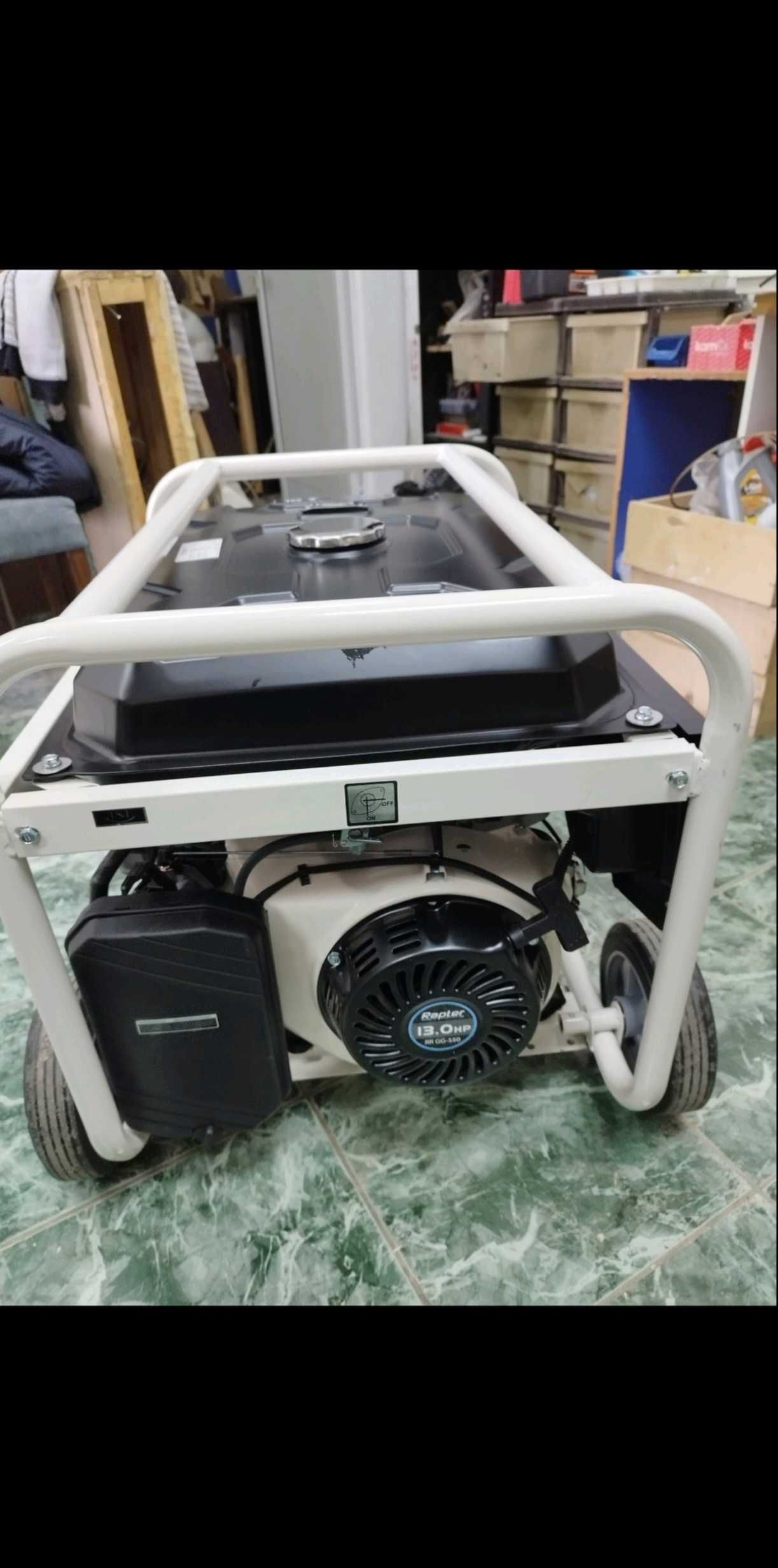 Бензинов генератор 5.5kW Rapter RR GG-550 - Отлично състояние