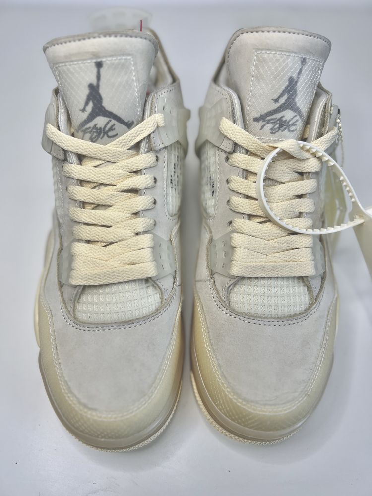 Nike Air Jordan 4 Retro Off White SAIL 40,5 + cadou