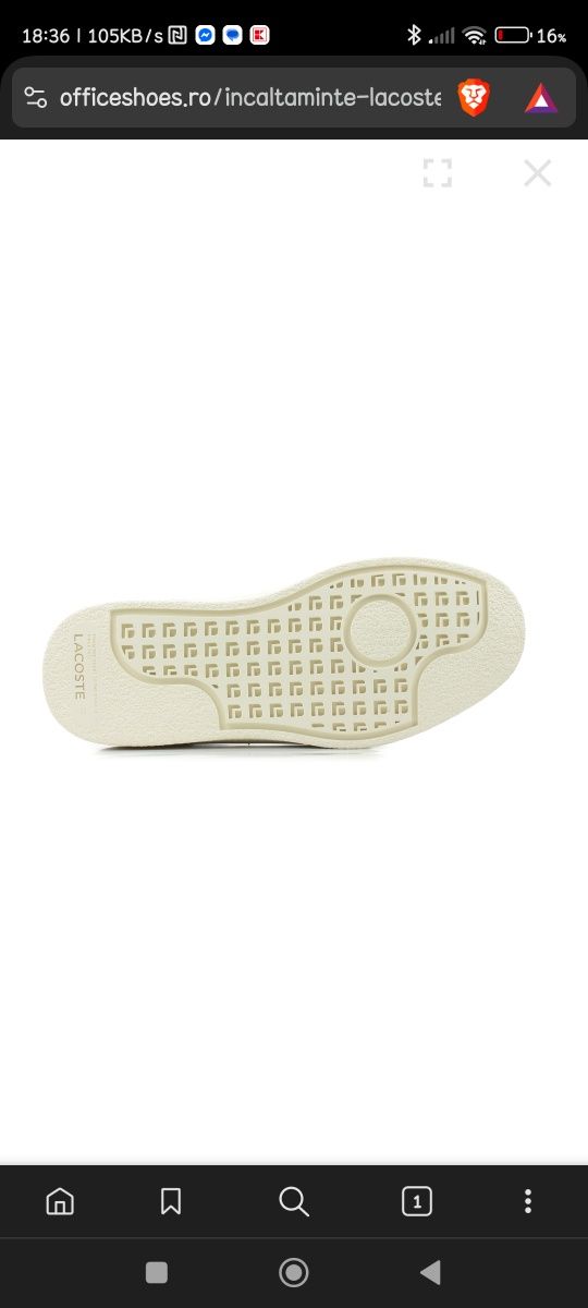 Lacoste basesho 44 noi