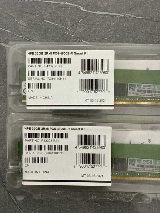 P43328-B21, HPE 32GB (1x32GB) Dual Rank x8 DDR5‑4800