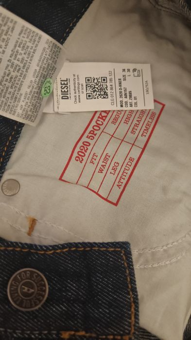 Blugi Diesel Macs Regular Fit