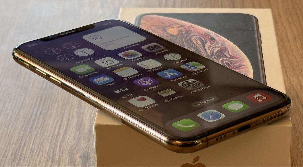 Iphone XS 256GB Gold - Като Нов!!