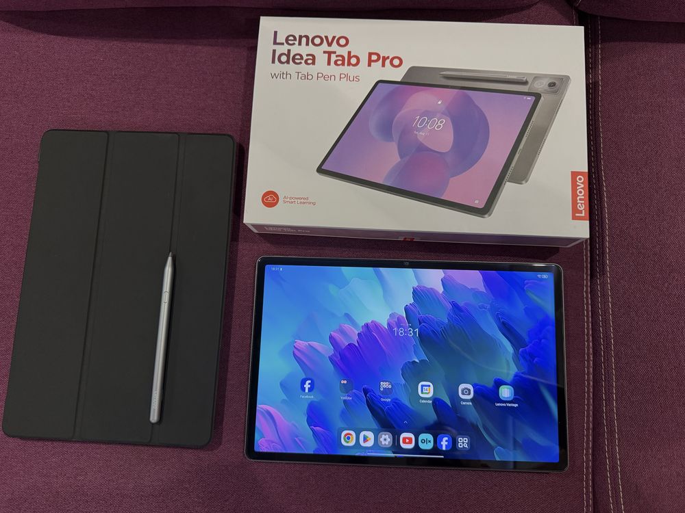 Продавам Lenovo Idea tab pro 12,7 инча 256 гб с писалка и калъф