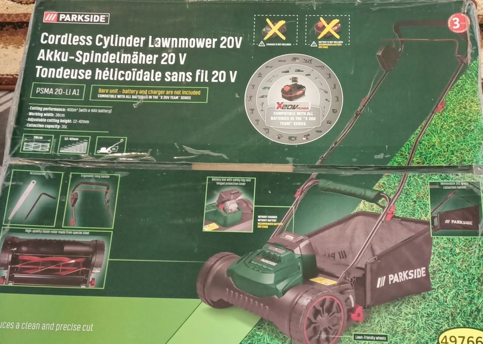 Masina de tuns gazonul iarba Parkside noi