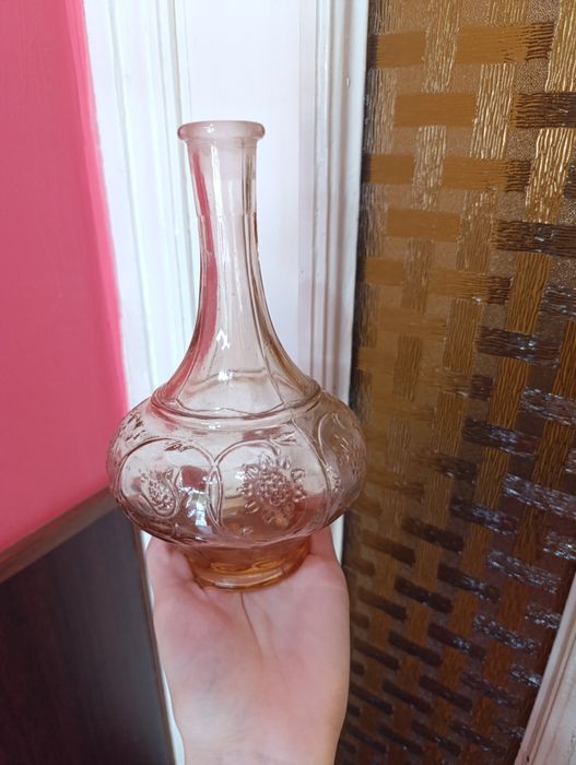 Графин Рябина,Уршельский стекольный завода 50-60 гг