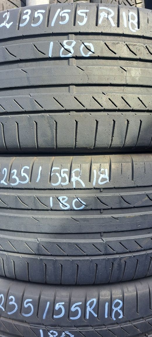 4 anvelope vara 235/55r18  Continental 2017 antipană Montaj Gratuit