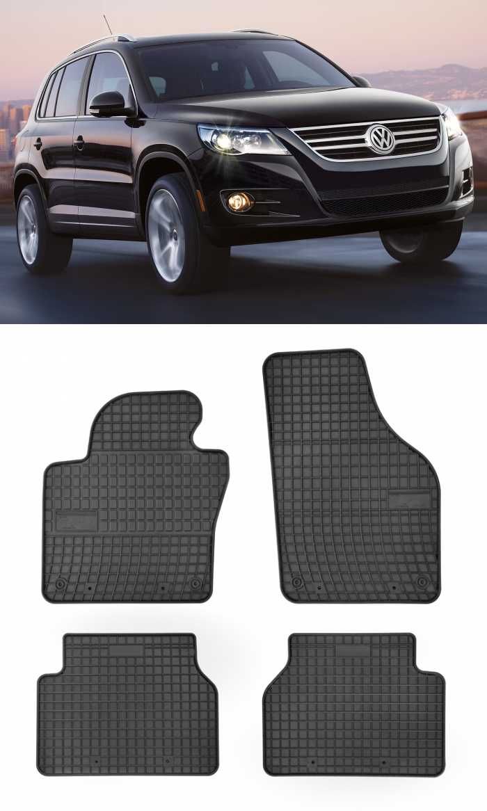 Гумени стелки Frogum съвместими с VW Tiguan - (2007-2015)