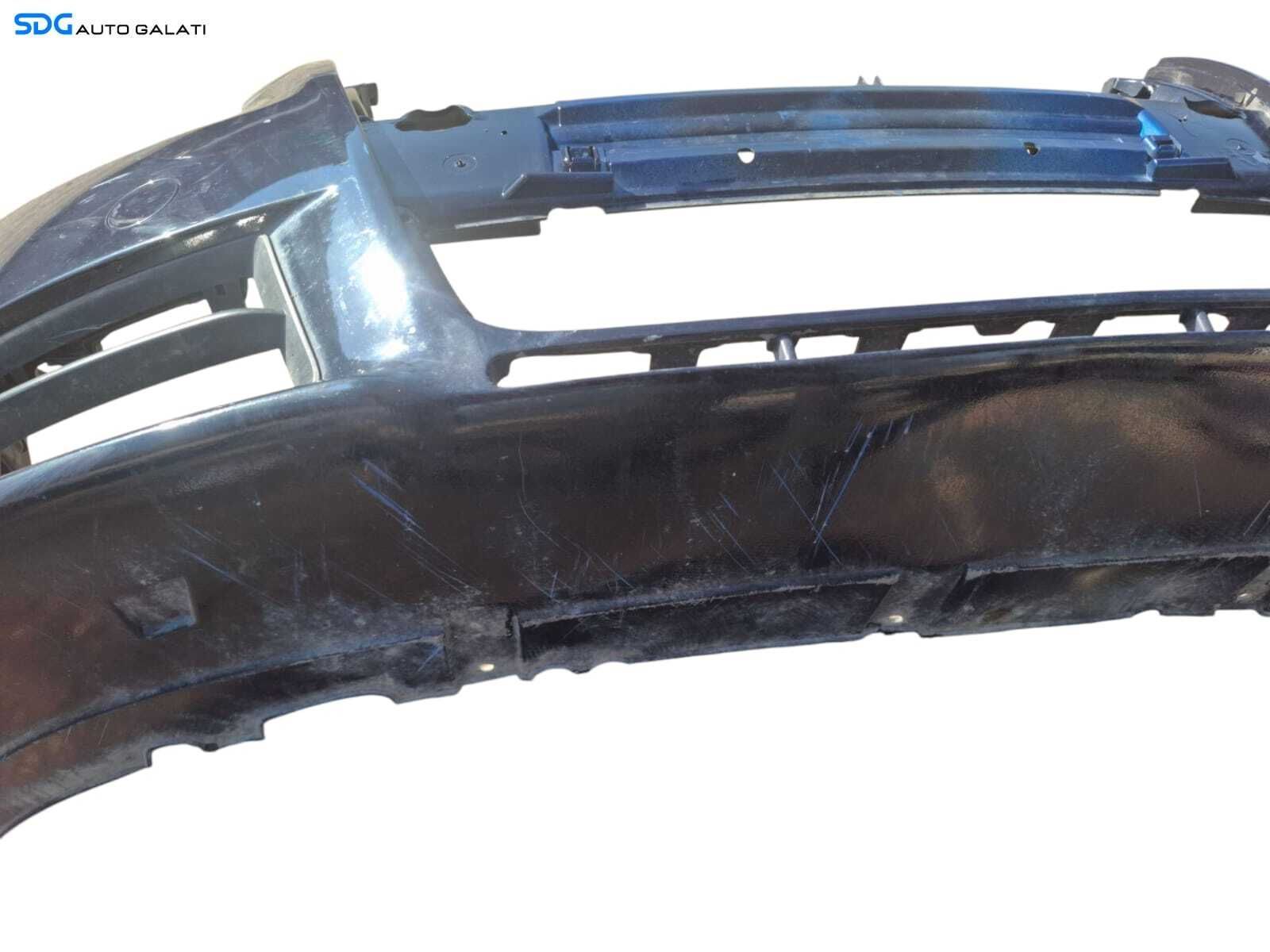 Bara Spoiler Fata S-Line cu Grila Grile Proiector Proiectoare Audi A4 B7 2004 - 2008 (Se prezinta exact cum se vede in poze, are lipsa prinderile de la aripa) [LC0376]