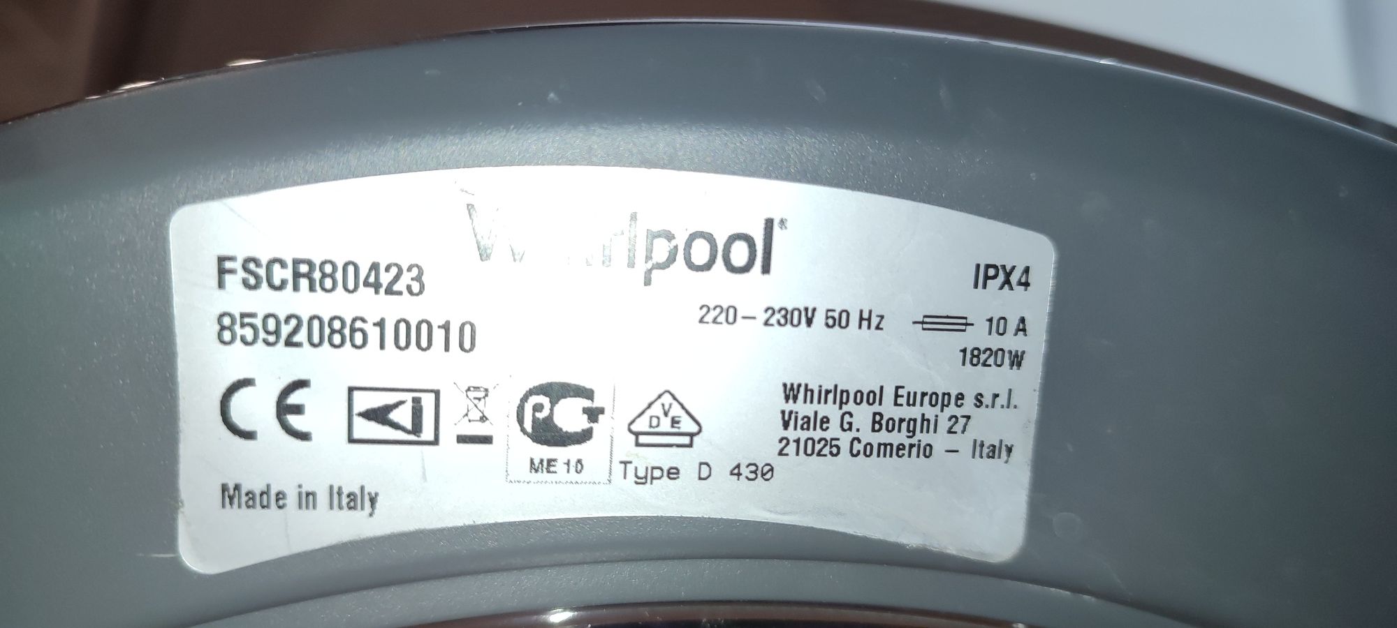 Пералня Whirlpool zen Direct Drive 8 kg
