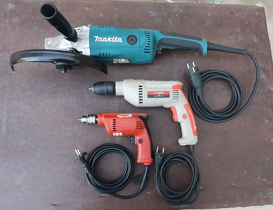 Макита GA7020 диск 230 дирель Зубрь KEYANG