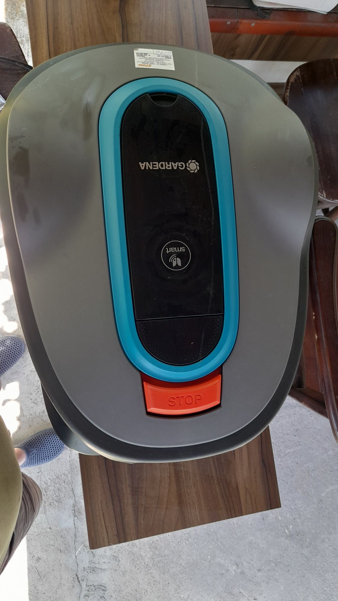 Косачка робот gardena smart sileno 750