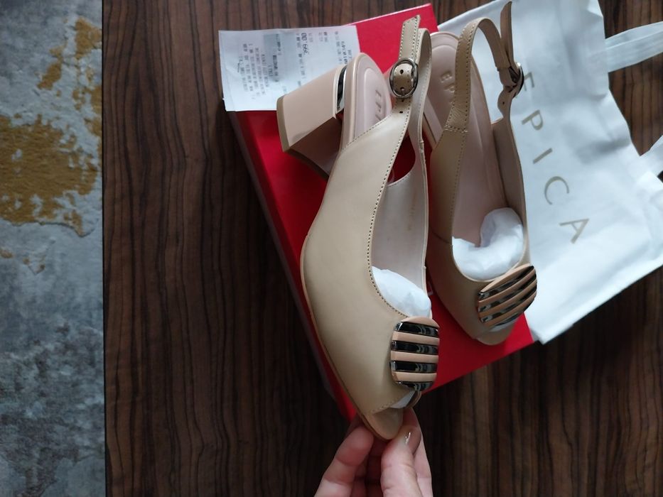 Sandale Epica piele naturala elegante NOI