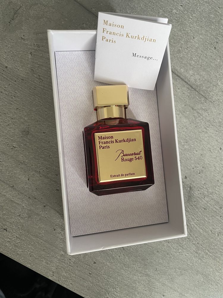 maison francis kurkdjian baccarat rouge 540 Парфюм