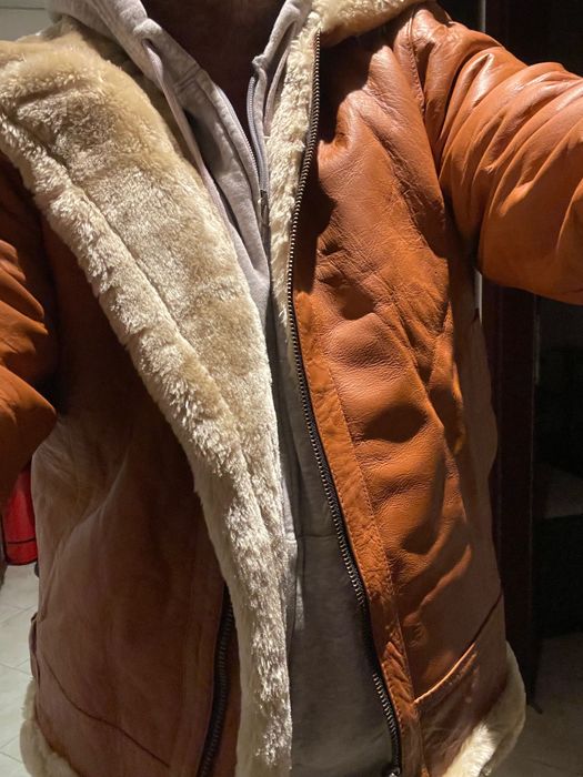 Мъжко кожено яке - естествена кожа