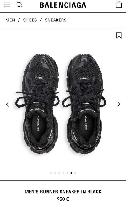 Обувки Balenciaga RUNNER track кецове сникърси маратонки