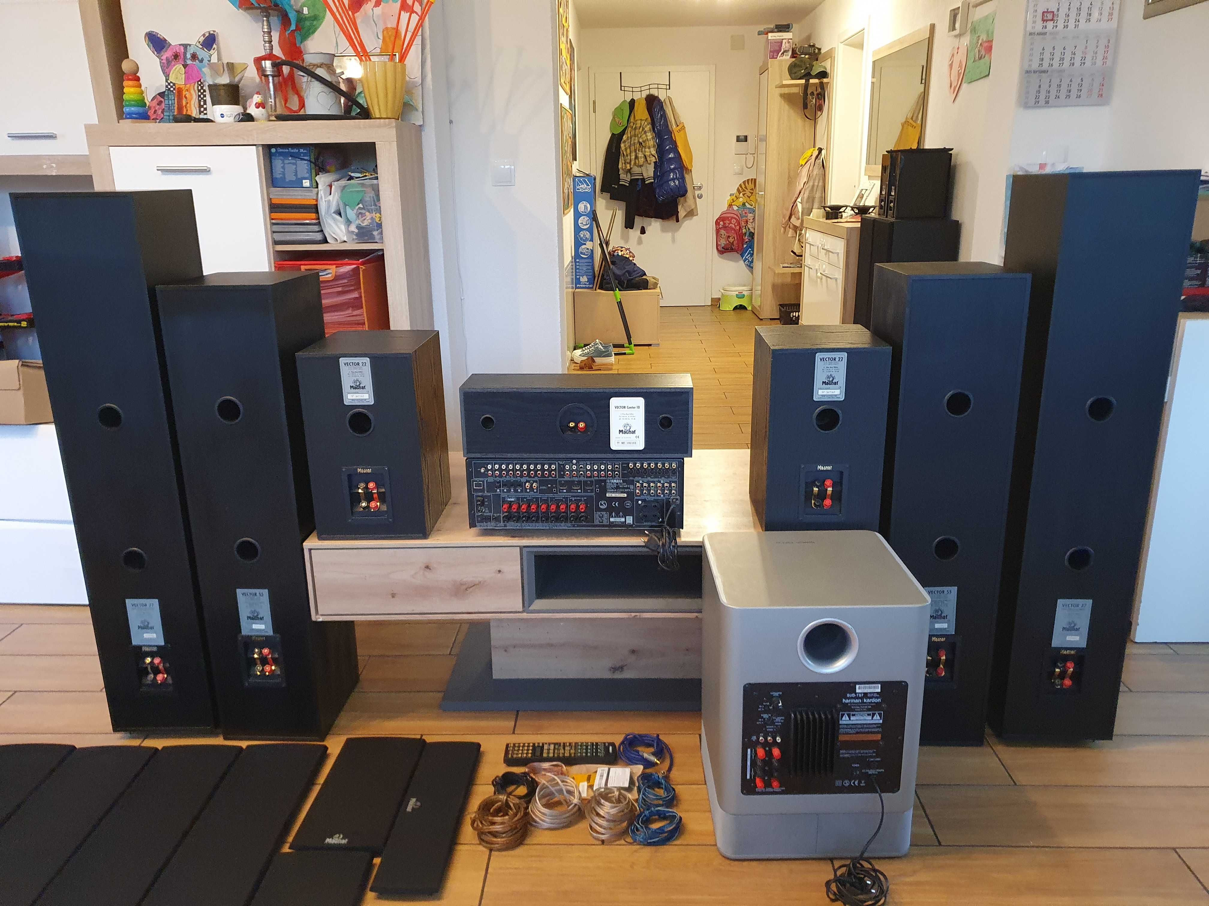 Magnat Vector + Harman Kardon + Yamaha 7.1