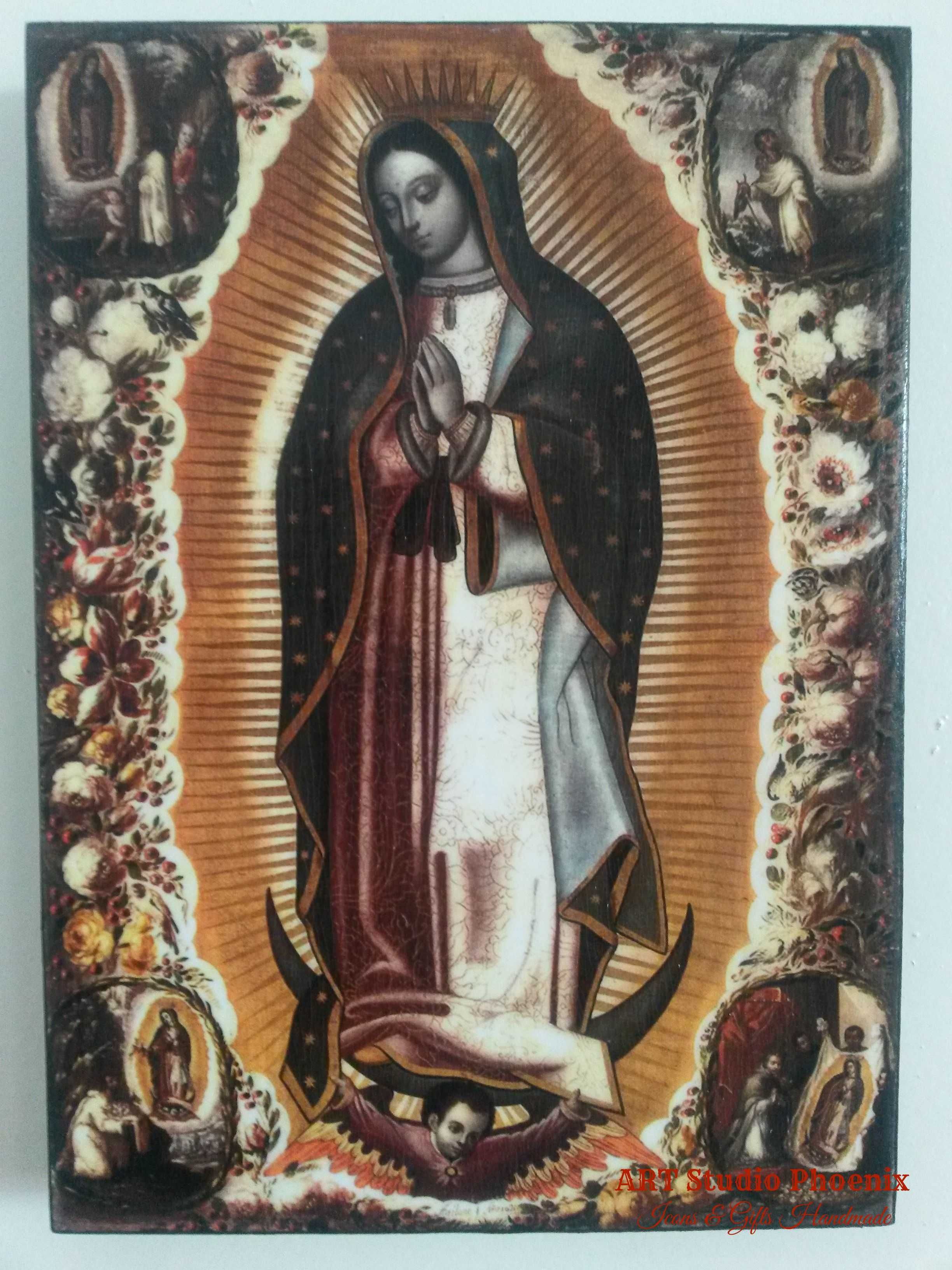 Икона на Девата от Гуадалупе /католическа/, icona Devata ot Guadalupe