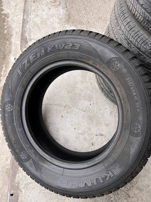 4 anvelope iarna 215/65/16 , kumho , 6 mm