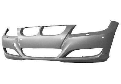 Bara fata Bmw Seria 3 (E90/E91), 08.2008-06.2012, grunduita, cu gauri pentru spalatoare faruri, cu gauri pentru senzori de asistenta la parcare, 51117204249