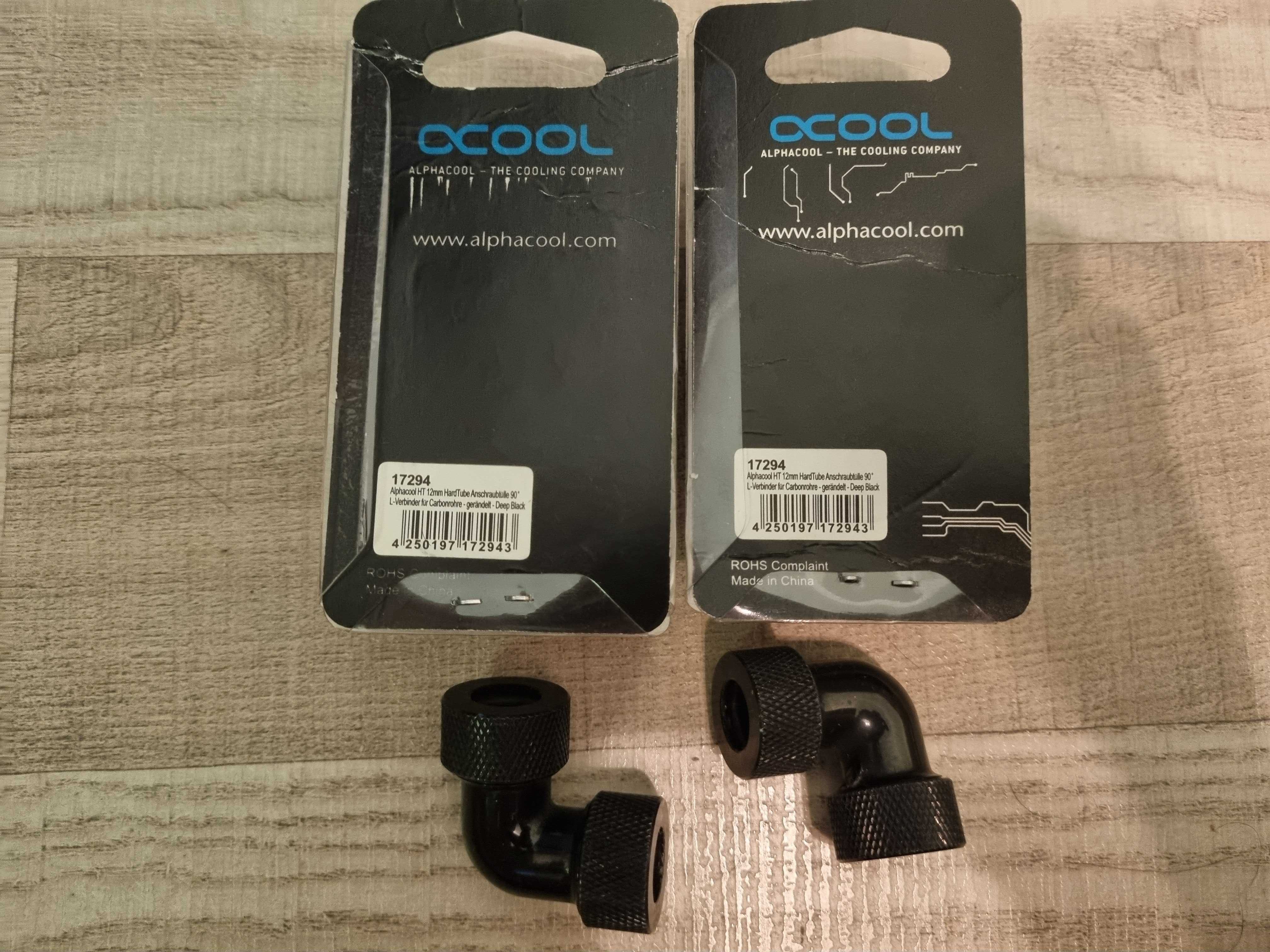 Alphacool HT 12mm fitinguri/fittings tuburi rigide watercooling