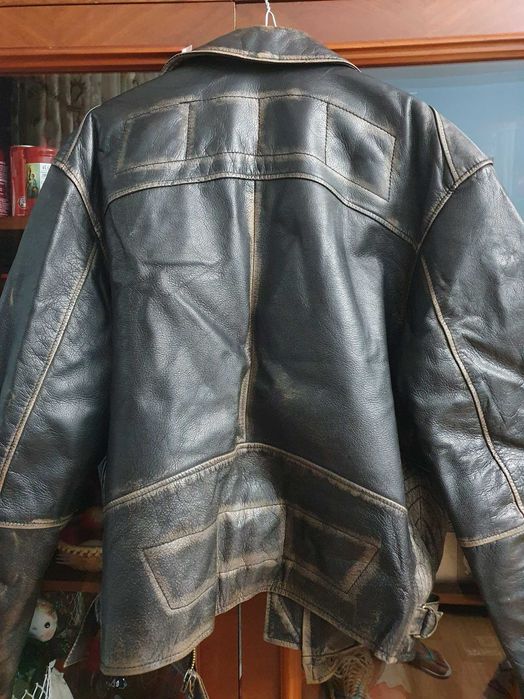 Geaca piele made Italia
