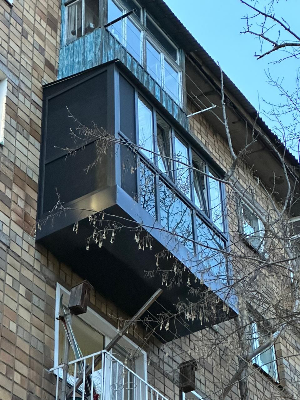 Балконы под ключ с расширением