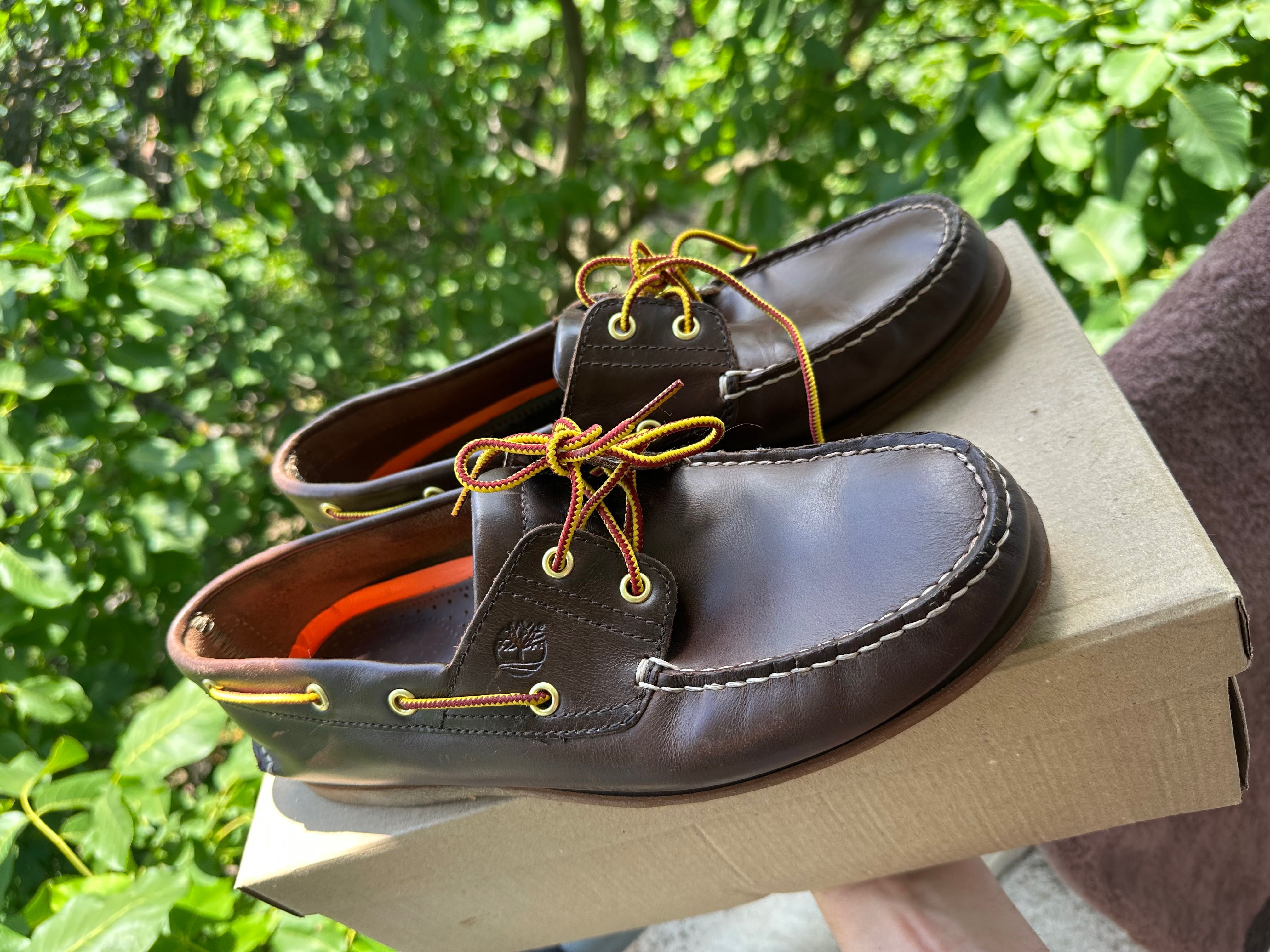 Мъжки мокасини TIMBERLAND естествена кожа