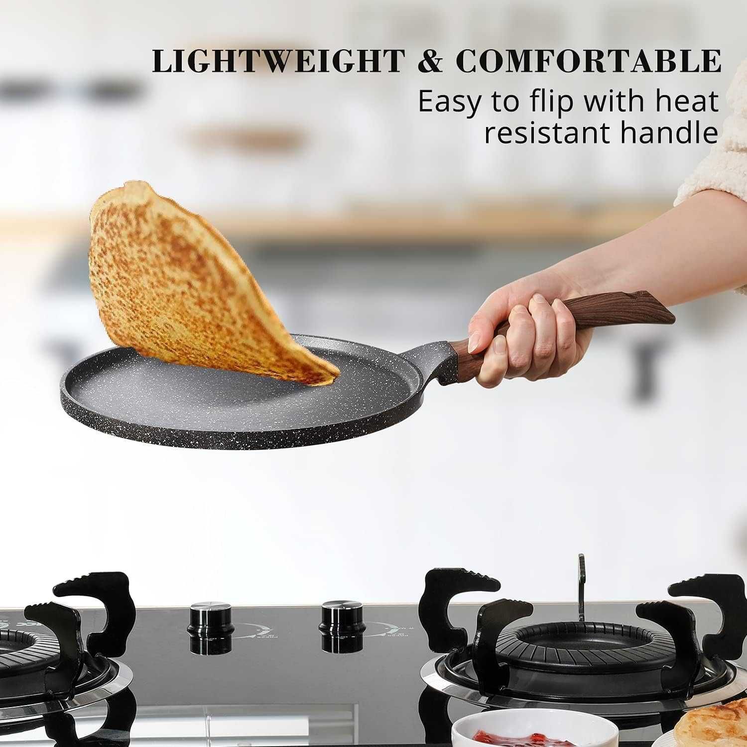 Тиган за палачинки и омлет SENSARTE Non Stick Crepe Pan