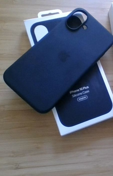 Husă silicon originala Apple Iphone 16Plus