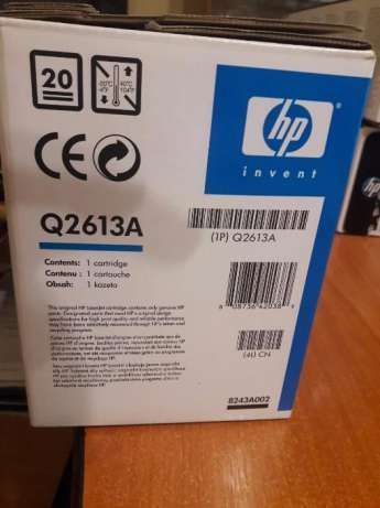 Новый оригинальный картридж Q2613A на HP 1300