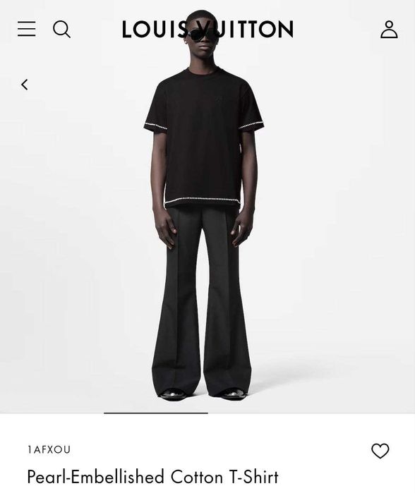 Tshirt Louis Vuitton Тенска LV 2025 нов модел 1AFXOU