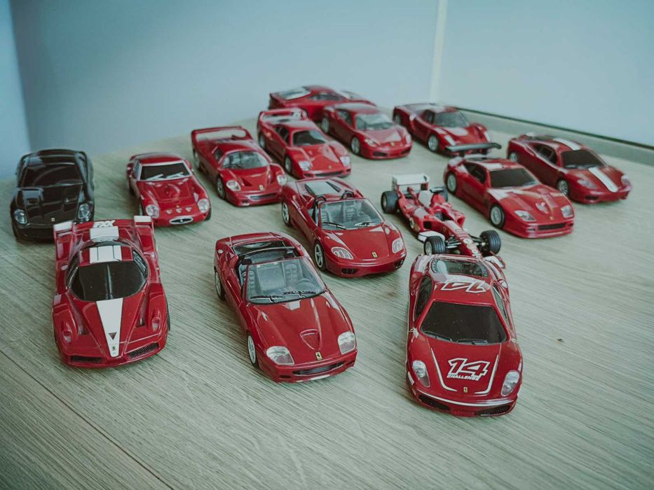 Колекционерски колички Ferrari от сериите на Shell (2005, 2006, 2007)