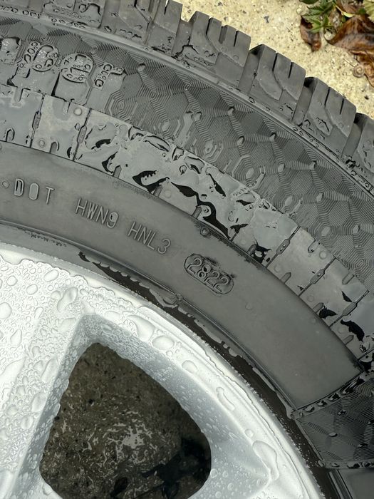 1x Джанта+Гума за Mercedes Sprinter 225/75/16C Dot 2022 Djanta+Guma