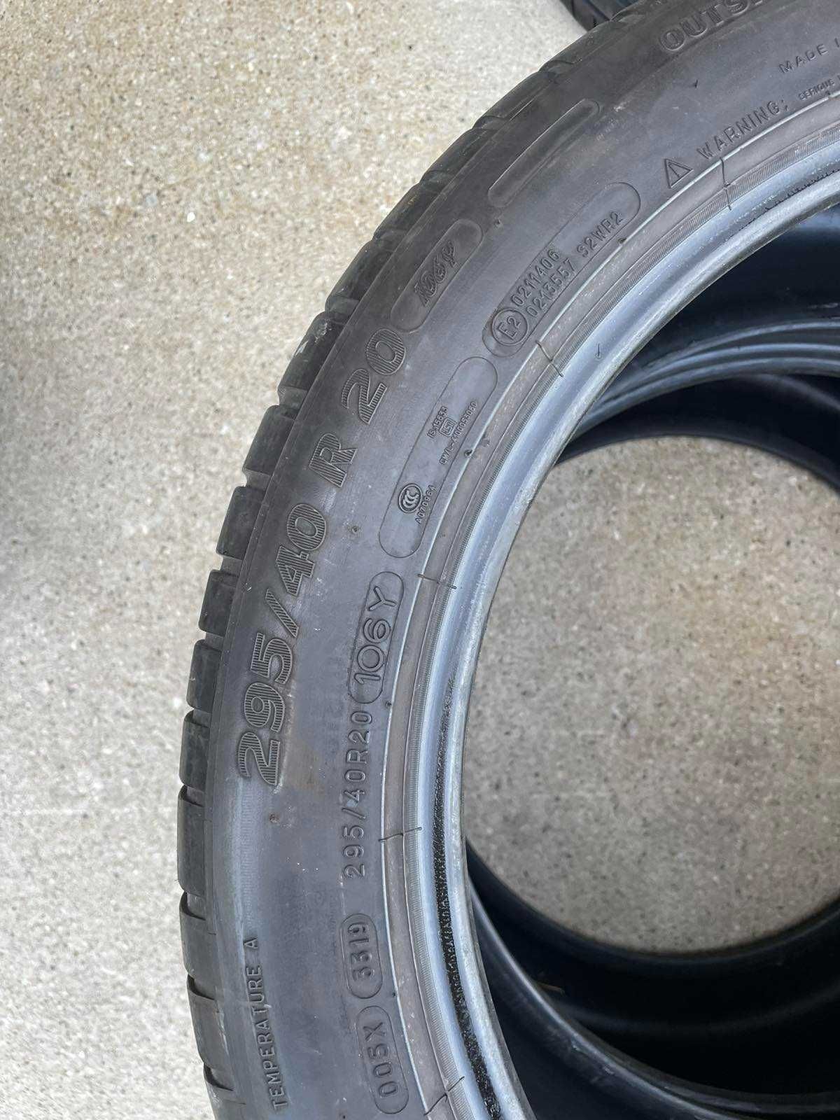 2бр MICHELIN 295/40R20 dot3319 | 5mm