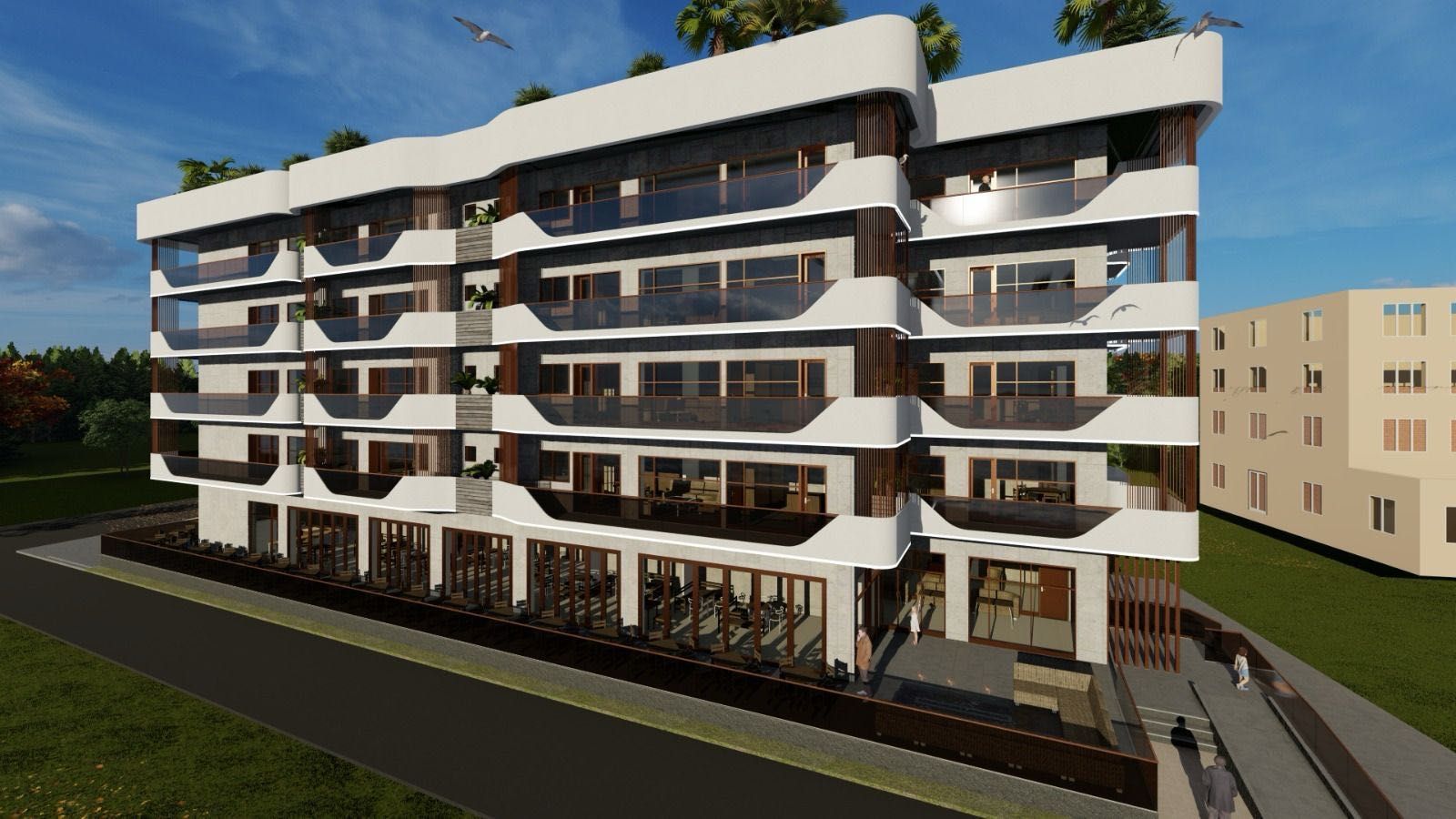 Apartament cu 2 camere vedere in portul Mangalia / prima linie la mare